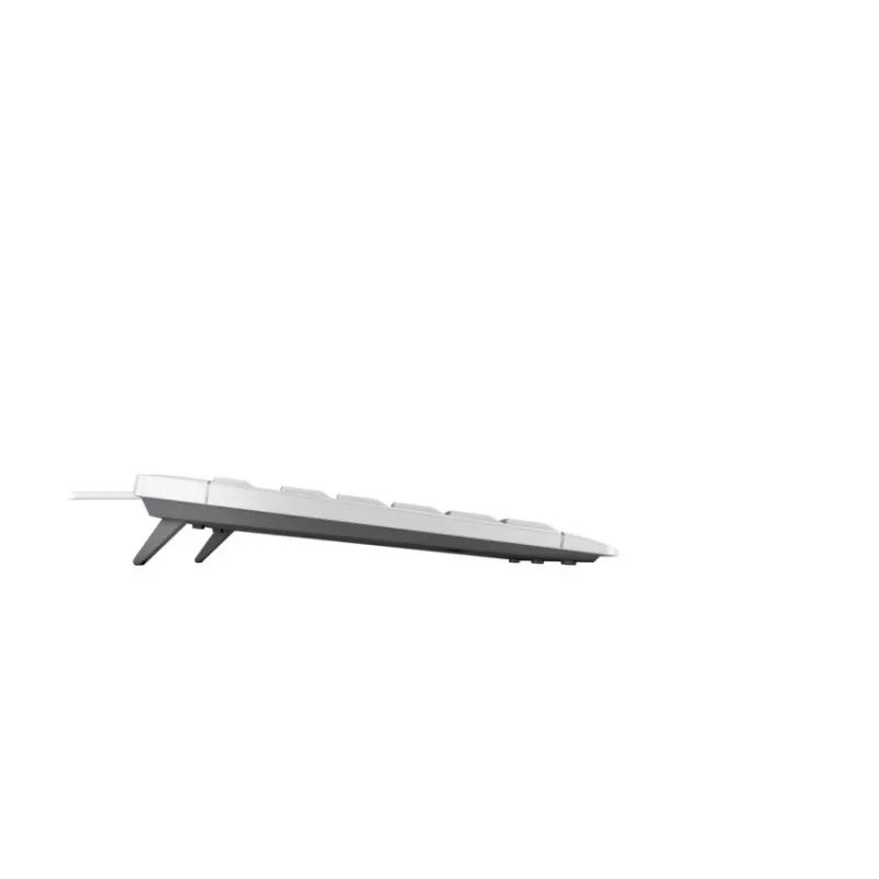CHERRY STREAM TKL Tastatur, Universal, USB, QWERTY, Englisch, Weiß, 93 Tasten
