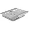 Laptop- & Tablet-Ständer DeLOCK 18457 Silber Aluminium 360° Drehung