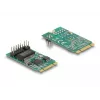 DeLOCK 95272 Interne Netzwerkkarte 2500 Mbit/s Kabelgebunden M.2 Ethernet