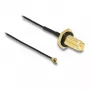 Antennenkabel DeLOCK RP-SMA Buchse auf I-PEX MHF I 35 cm