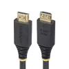 StarTech.com 50cm (1.6ft) High Speed HDMI-Kabel mit Greifsteckern, 4K 60Hz/1440p 144Hz, HDR10/HDCP 2.2/ARC, 18Gbit/s, UHD HDMI-Kabel für TV/Monitor/Anzeige, TPE-Mantel