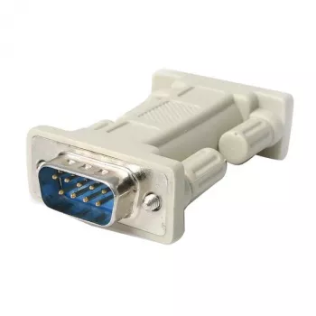 StarTech.com DB9 RS232 Serieller Nullmodem-Adapter - M/M, DB-9, DB-9, Weiß