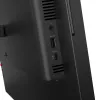 24 Zoll Lenovo ThinkVision T24-4v IPS LCD Monitor, 1920×1080 Full HD, 6 ms, 250 cd/m², integrierte Lautsprecher, USB-Hub, VESA, höhenverstellbar, schwarz