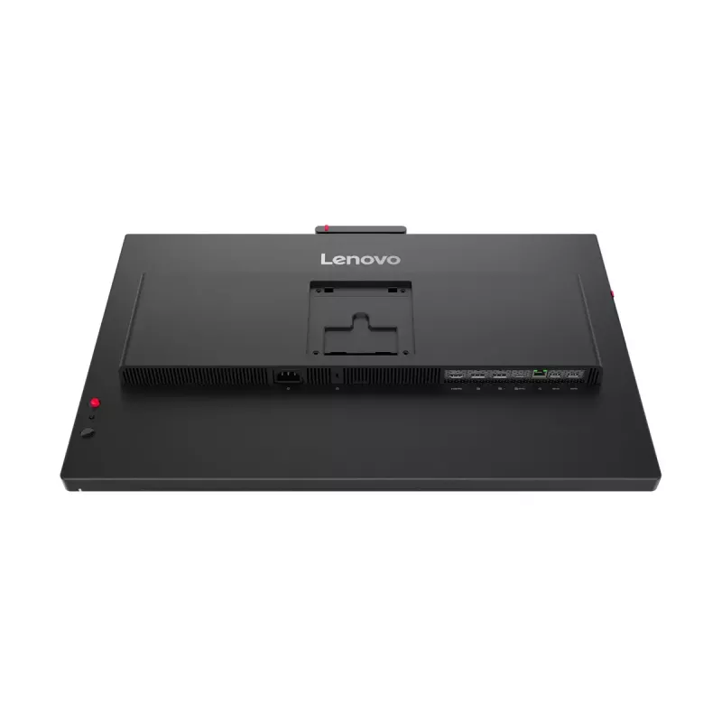24 Zoll Lenovo ThinkVision T24-4v IPS LCD Monitor, 1920×1080 Full HD, 6 ms, 250 cd/m², integrierte Lautsprecher, USB-Hub, VESA, höhenverstellbar, schwarz