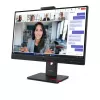 24 Zoll Lenovo ThinkVision T24-4v IPS LCD Monitor, 1920×1080 Full HD, 6 ms, 250 cd/m², integrierte Lautsprecher, USB-Hub, VESA, höhenverstellbar, schwarz
