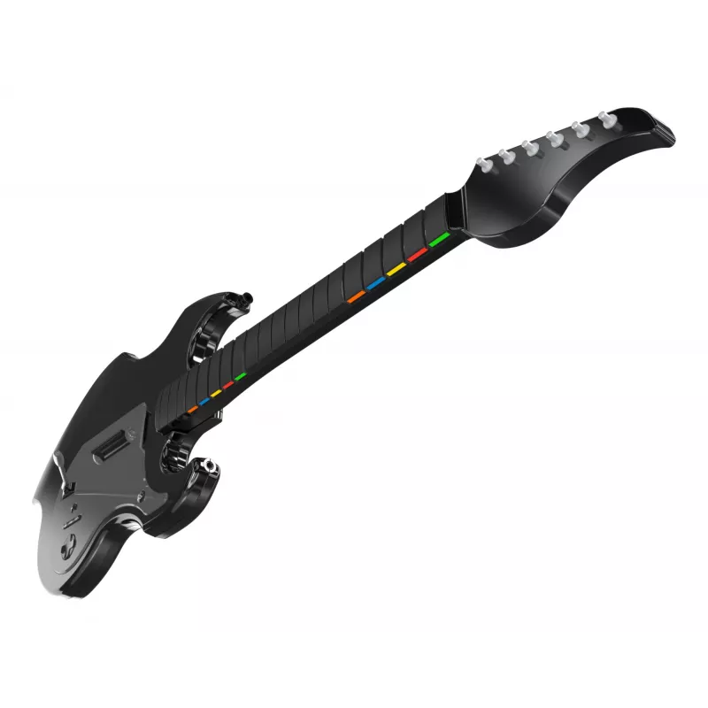 Gitarre PDP Riffmaster Schwarz Grau Kabellos PC PS4 PS5 36h Batterie