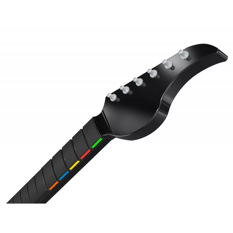 Gitarre PDP Riffmaster Schwarz Grau Kabellos PC PS4 PS5 36h Batterie