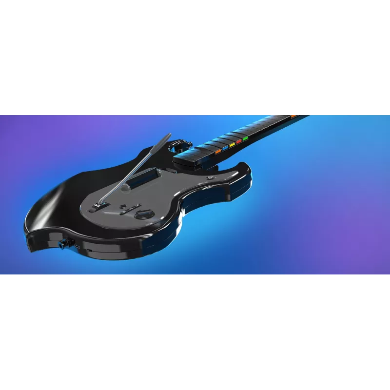 Gitarre PDP Riffmaster Schwarz Grau Kabellos PC PS4 PS5 36h Batterie
