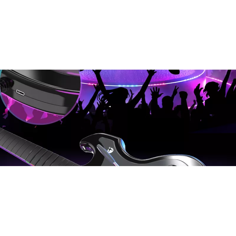 PDP Riffmaster Schwarz, Grau Gitarre Analog / Digital PC, Xbox One, Xbox Series S, Xbox Series X