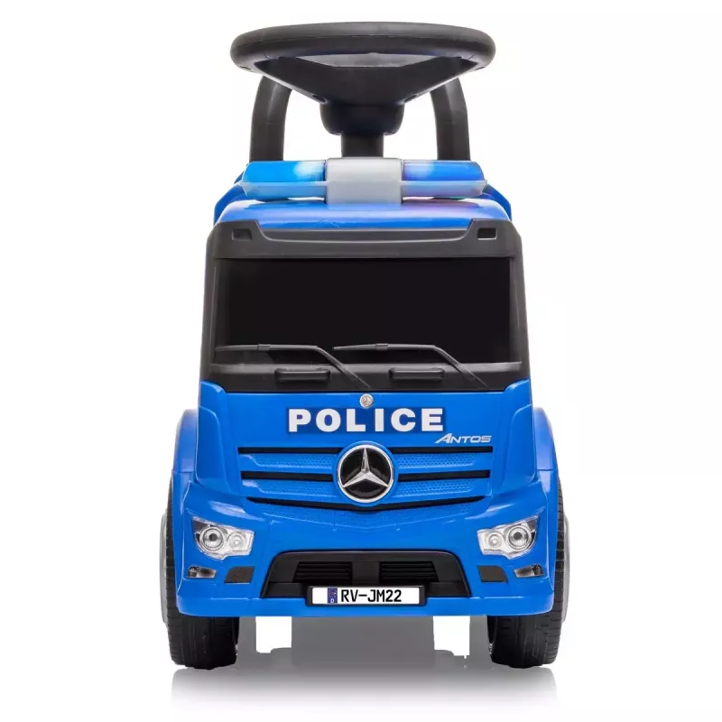 Rutschauto Jamara Mercedes-Benz Antos Polizei 4 Räder Lichteffekte