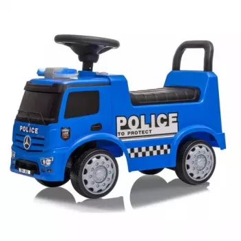 Rutschauto Jamara Mercedes-Benz Antos Polizei 4 Räder Lichteffekte