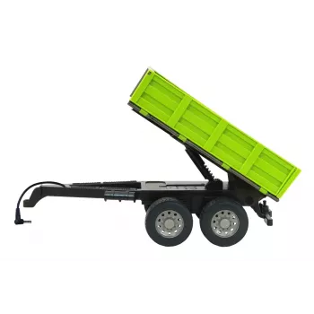 Track part Jamara Tipper light Grün for RC-Traktor 1:16, schwarz/grün, 0,41 kg