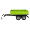 Track part Jamara Tipper light Grün for RC-Traktor 1:16, schwarz/grün, 0,41 kg