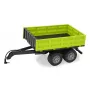 Track part Jamara Tipper light Grün for RC-Traktor 1:16, schwarz/grün, 0,41 kg