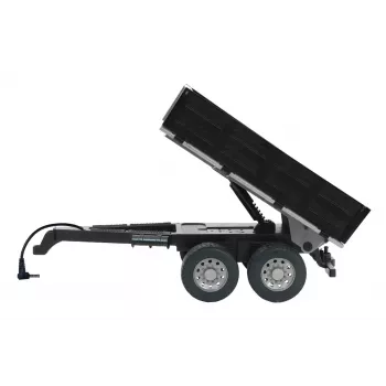 Jamara RC-Traktor-Kipperanhänger-Teil 1:16, schwarz, Streckenteil, 0,41 kg