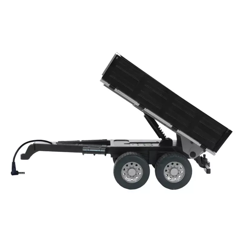 Jamara RC-Traktor-Kipperanhänger-Teil 1:16, schwarz, Streckenteil, 0,41 kg