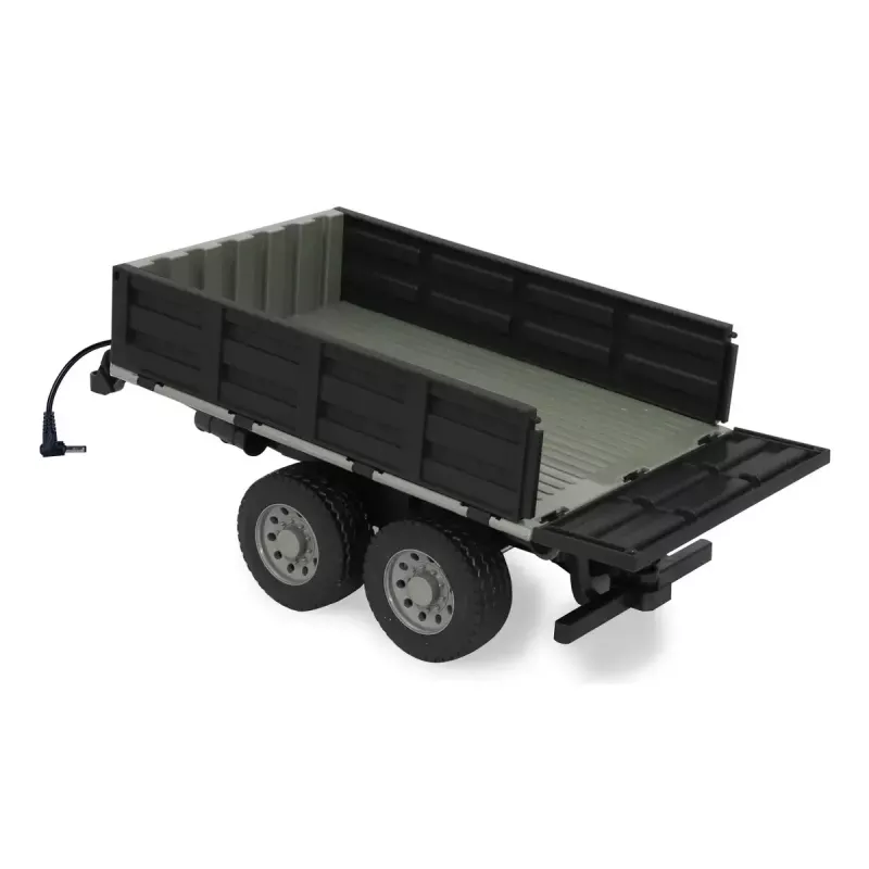 Jamara RC-Traktor-Kipperanhänger-Teil 1:16, schwarz, Streckenteil, 0,41 kg