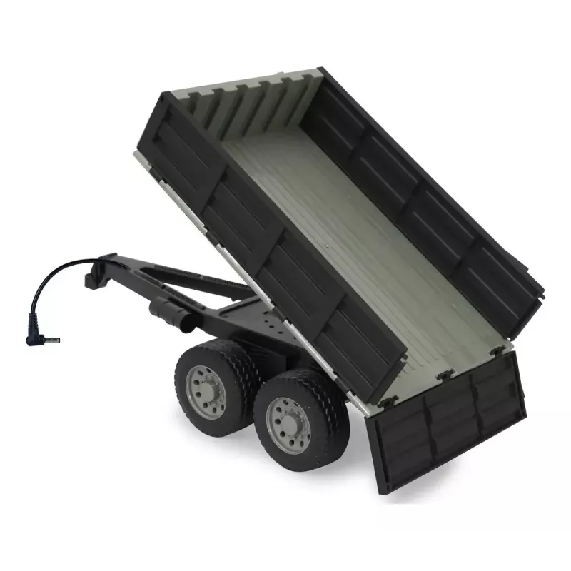 Jamara RC-Traktor-Kipperanhänger-Teil 1:16, schwarz, Streckenteil, 0,41 kg