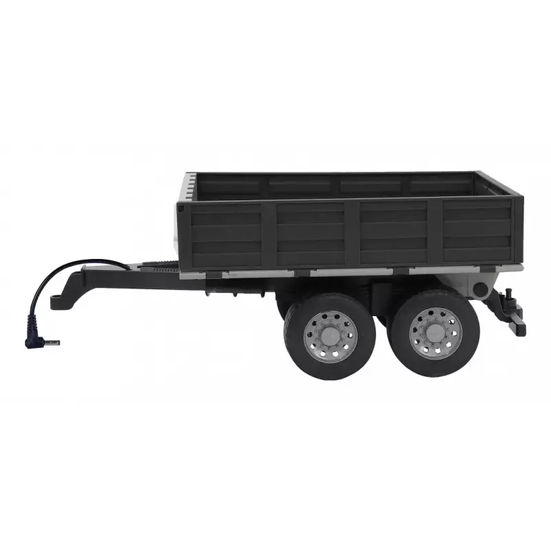 Jamara RC-Traktor-Kipperanhänger-Teil 1:16, schwarz, Streckenteil, 0,41 kg