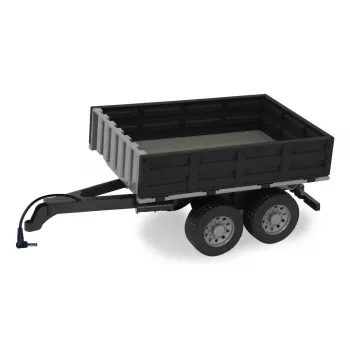 Jamara RC-Traktor-Kipperanhänger-Teil 1:16, schwarz, Streckenteil, 0,41 kg
