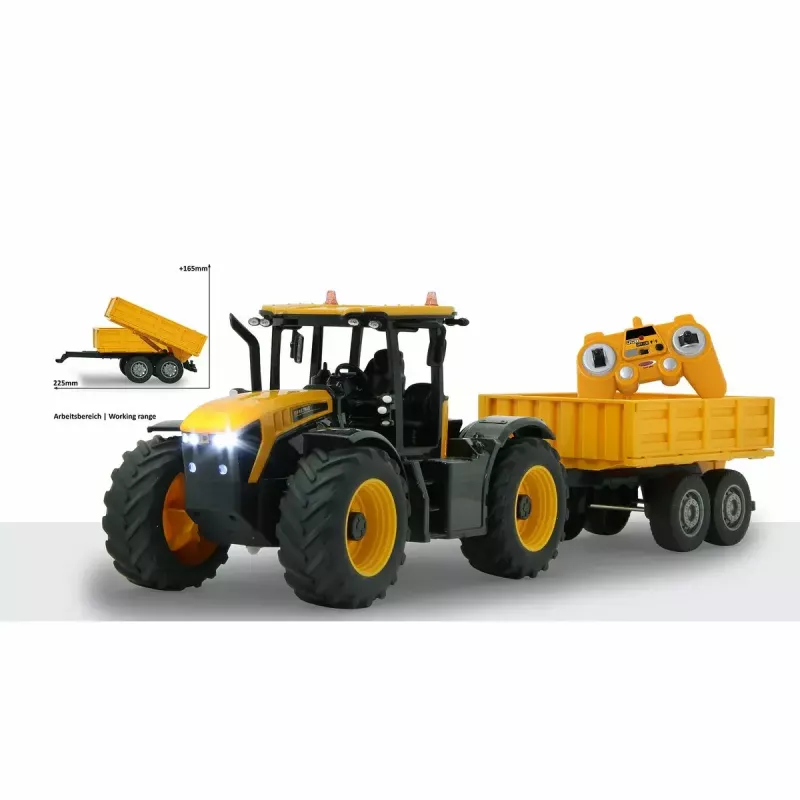 Traktor Jamara JCB Fastrac 1:24 Elektromotor RC-Modell für Kinder