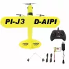 Flugzeug Jamara Piper J3-CUB Elektromotor 150 mAh 106 g