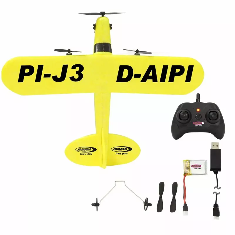 Flugzeug Jamara Piper J3-CUB Elektromotor 150 mAh 106 g