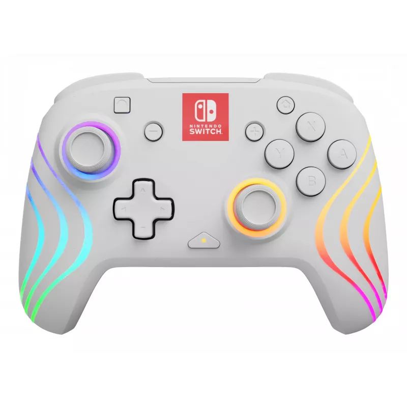 PDP Afterglow Wave Weiß Gamepad Analog / Digital Nintendo Switch, Nintendo Switch OLED