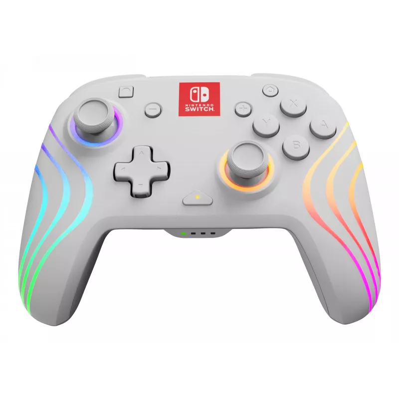 PDP Afterglow Wave Weiß Gamepad Analog / Digital Nintendo Switch, Nintendo Switch OLED