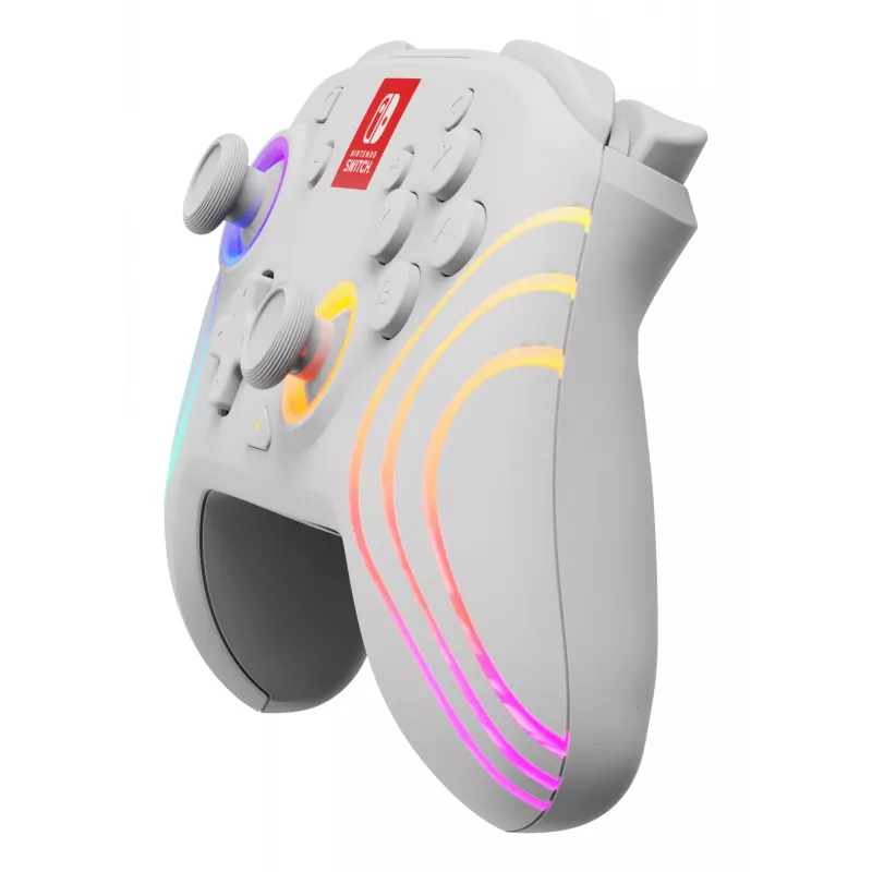 PDP Afterglow Wave Weiß Gamepad Analog / Digital Nintendo Switch, Nintendo Switch OLED