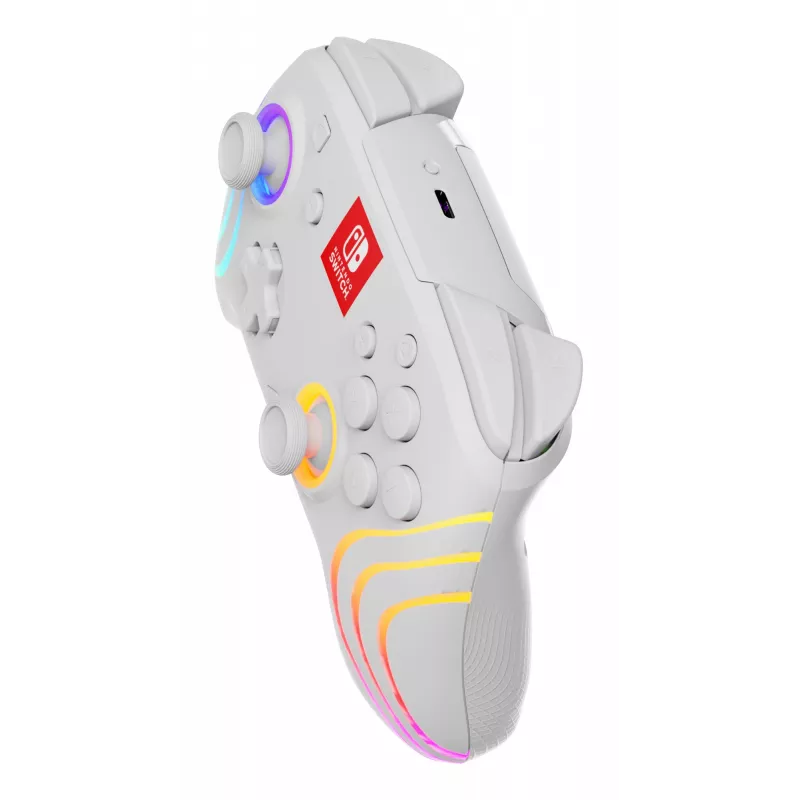 PDP Afterglow Wave Weiß Gamepad Analog / Digital Nintendo Switch, Nintendo Switch OLED