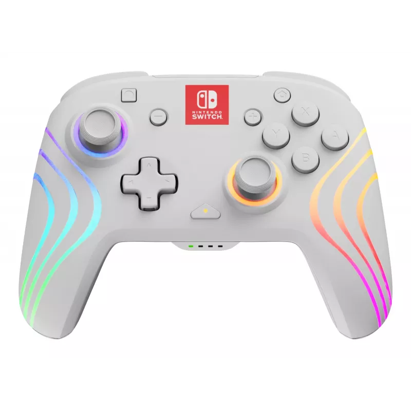 PDP Afterglow Wave Weiß Gamepad Analog / Digital Nintendo Switch, Nintendo Switch OLED