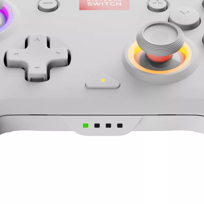 PDP Afterglow Wave Weiß Gamepad Analog / Digital Nintendo Switch, Nintendo Switch OLED