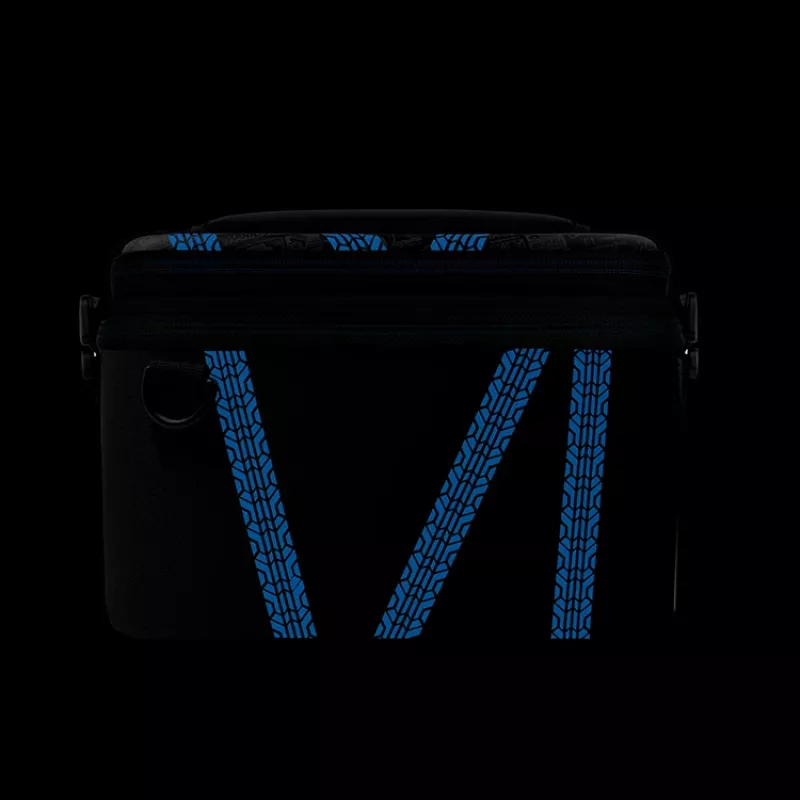 Hardshell-Tasche PDP Nintendo Switch Kart Drift Overnight Case GLOW Schwarz Blau
