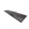 CHERRY KC 6000 schlank Tastatur USB Nordic Schwarz