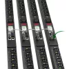 Stromverteilungseinheit APC NetShelter 9000 PDU 24 AC-Ausgänge (C13/C15/C19/C21), NEMA L6-20P, 200–208 V, 20 A, vertikal 0U, schwarz