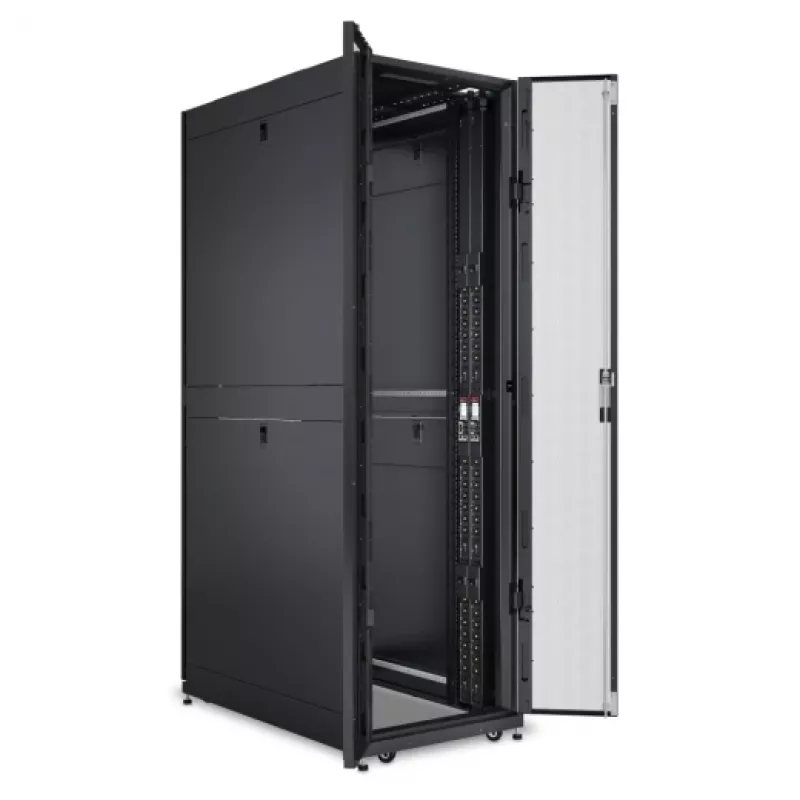 Stromverteilungseinheit APC NetShelter 9000 PDU 24 AC-Ausgänge (C13/C15/C19/C21), NEMA L6-20P, 200–208 V, 20 A, vertikal 0U, schwarz