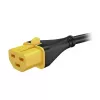 Stromverteilungseinheit APC NetShelter 9000 PDU 24 AC-Ausgänge (C13/C15/C19/C21), NEMA L6-20P, 200–208 V, 20 A, vertikal 0U, schwarz