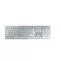 CHERRY KW 9100 schlank FOR MAC Tastatur Universal USB + Bluetooth QWERTY Englisch Silber