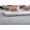 CHERRY KW 9100 schlank FOR MAC Tastatur Universal USB + Bluetooth QWERTY Englisch Silber