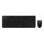Kabelloses Full-Size-Tastatur- und Maus-Set Cherry DW 3000 — RF Wireless, QWERTZ-Layout, 108 Tasten, schwarz