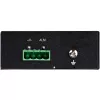 StarTech.com Industrieller Glasfaser-zu-Ethernet-Medienkonverter – 10/100/1000 Mbit/s SFP auf RJ45/Cat6 – Singlemode/Multimode optische Faser zu Kupfer Gigabit-Netzwerk – 12-56V DC – IP-30/ -40 bis +75°C