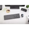 CHERRY KW 9100 schlank Tastatur Universal RF Wireless + Bluetooth Schwarz