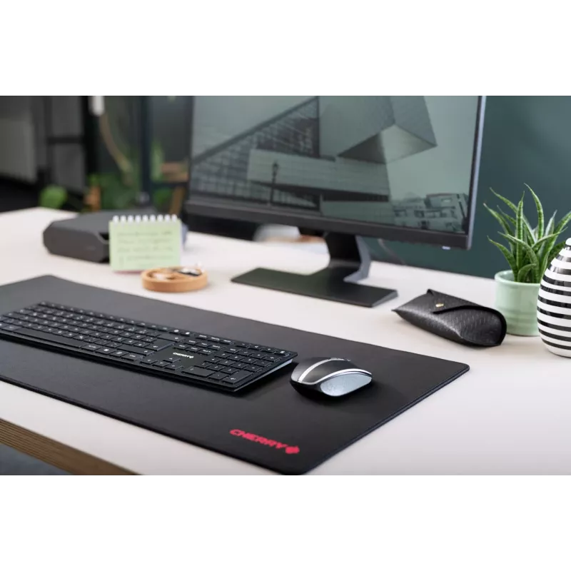 CHERRY KW 9100 schlank Tastatur Universal RF Wireless + Bluetooth Schwarz