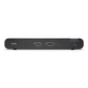 KVM-Switch Belkin Universal 2nd Gen – sicherer 2-Port-KVM, HDMI/DisplayPort, 4K@60Hz, USB-Tastatur/Maus, schwarz, Rack-Montage