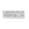 CHERRY KC 1000 Kabelgebundene Tastatur, Hellgrau, USB (QWERTY – UK)