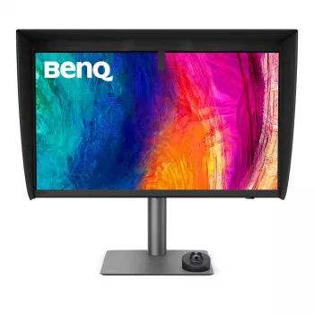 Computer monitor BenQ PD2770U 27 inch 4K UHD (3840×2160) IPS LCD, 5 ms, 400 cd/m², USB 3.2 hub, VESA, height adjustable