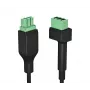 HP Poly Studio A2 Schwarz Kabel Extender for Table Mic Male to Female Phoenix Connector 8M(26ft)