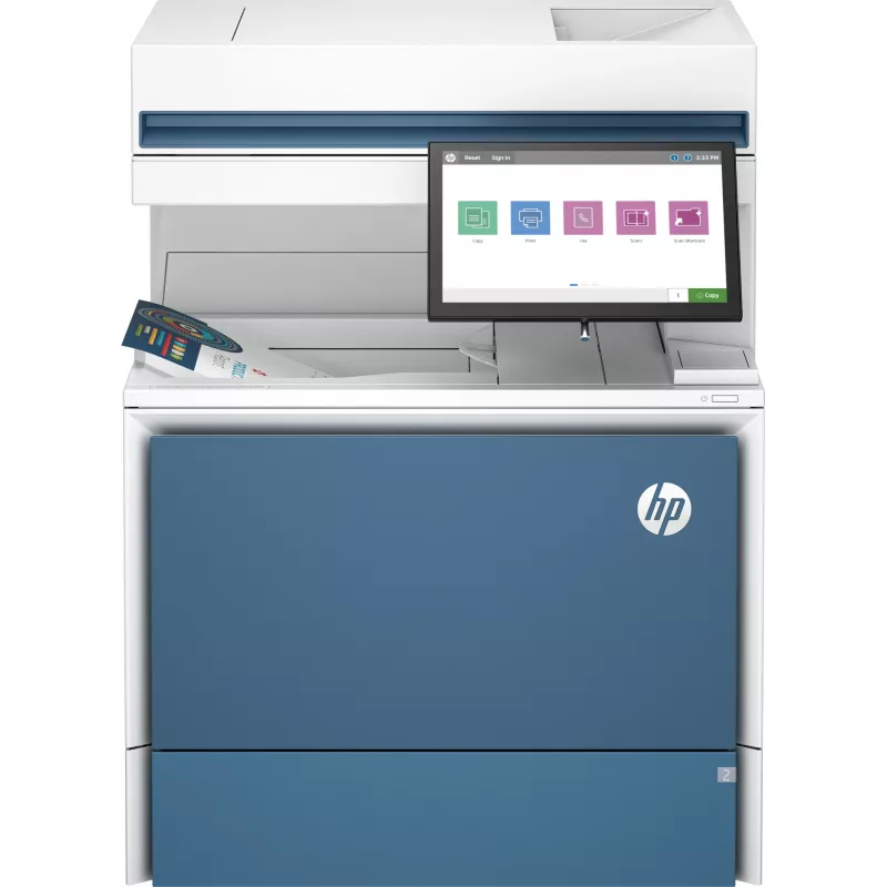 HP Color LaserJet Enterprise Flow MFP 6800zf Drucker, Laser, Farbdruck, 1200 x 1200 DPI, A4, Direktdruck, Grau