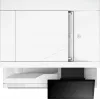 HP Color LaserJet Enterprise Flow MFP 6800zf Drucker, Laser, Farbdruck, 1200 x 1200 DPI, A4, Direktdruck, Grau